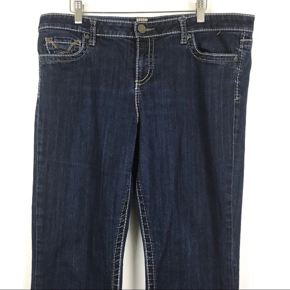 Kut From The Kloth Farrah Baby Bootcut Jeans Sz 14 - Picture 2 of 8